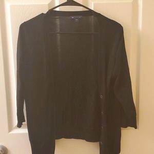 Gap black medium cardigan